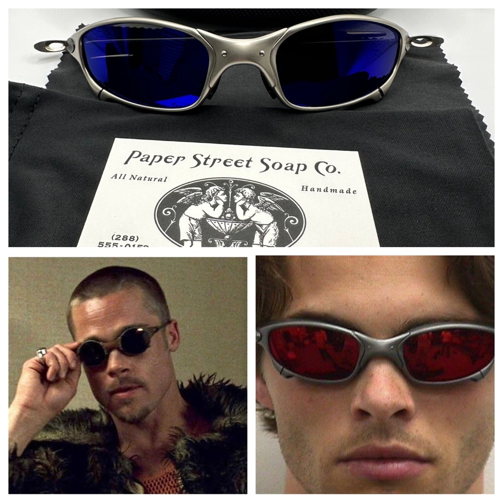 Paperstreetshade Fight Club Tyler Durden NEW Oliver Peoples 523 Juliet Brad Pitt